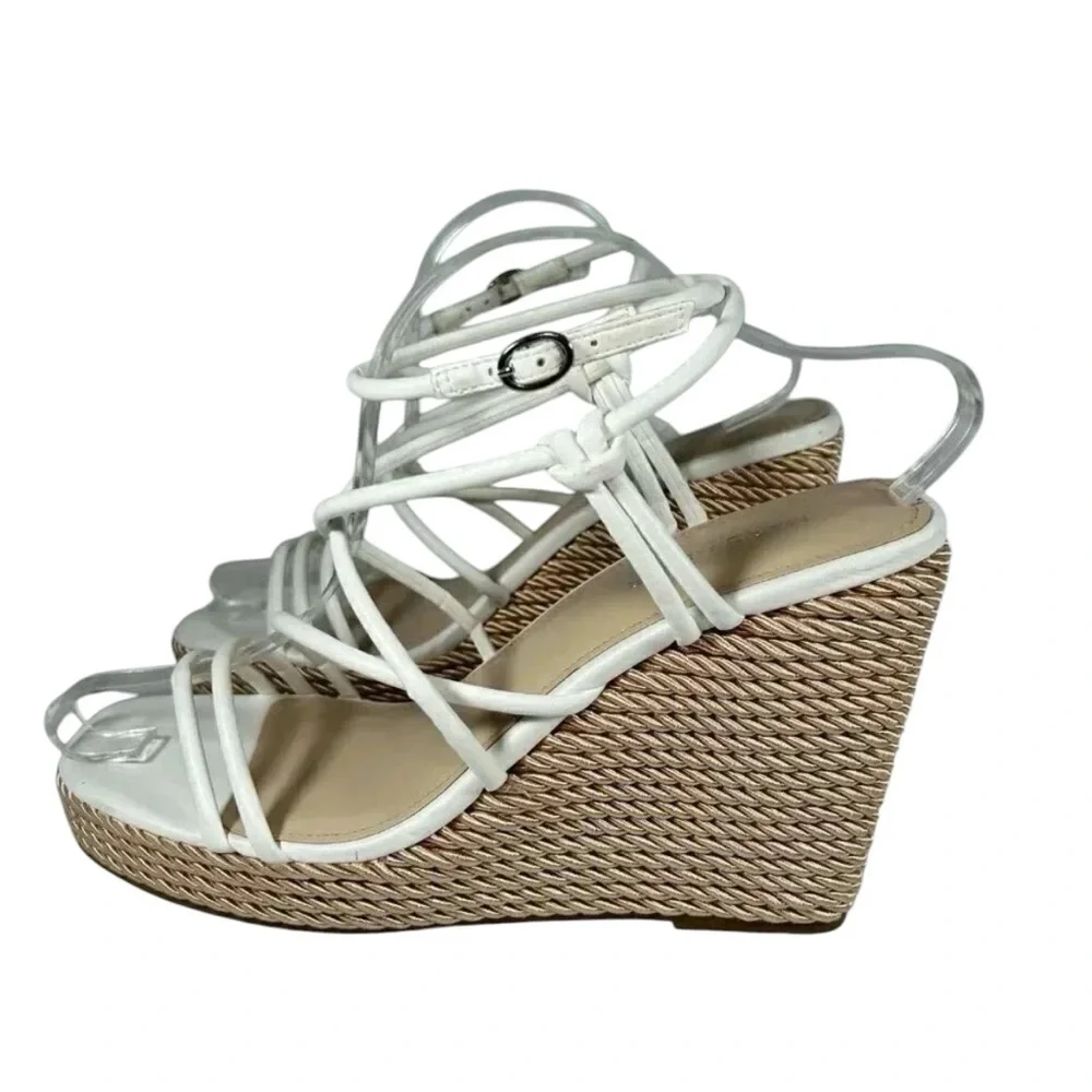 Marc Fisher Zeki Size 11 Platform Wedge Sandal Espadrille